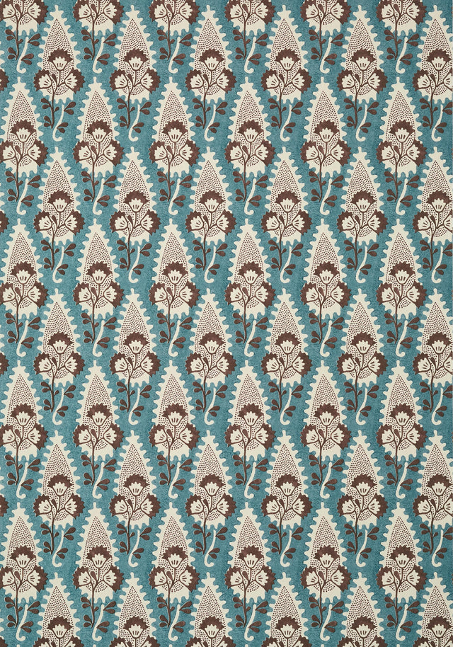 Anna French CORNWALL Brown and Slate Wallpaper