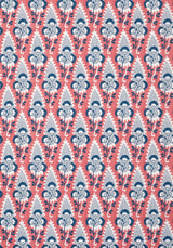Anna French CORNWALL Red and Blue Wallpaper