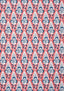 Anna French CORNWALL Red and Blue Wallpaper