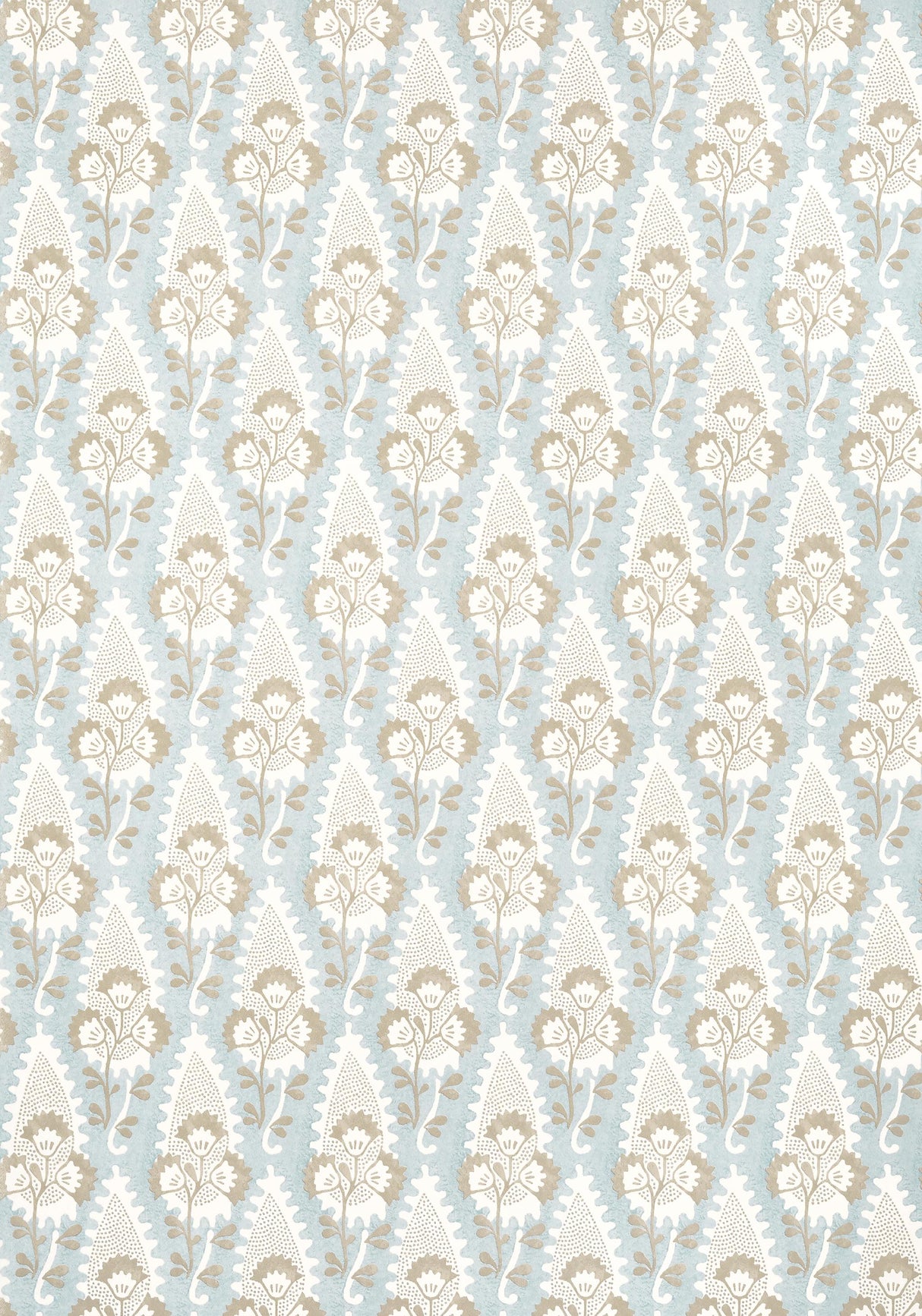 Anna French CORNWALL Spa Blue Wallpaper