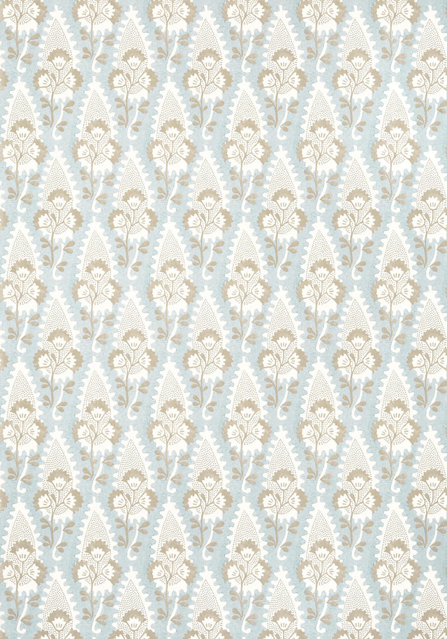 Anna French CORNWALL Spa Blue Wallpaper