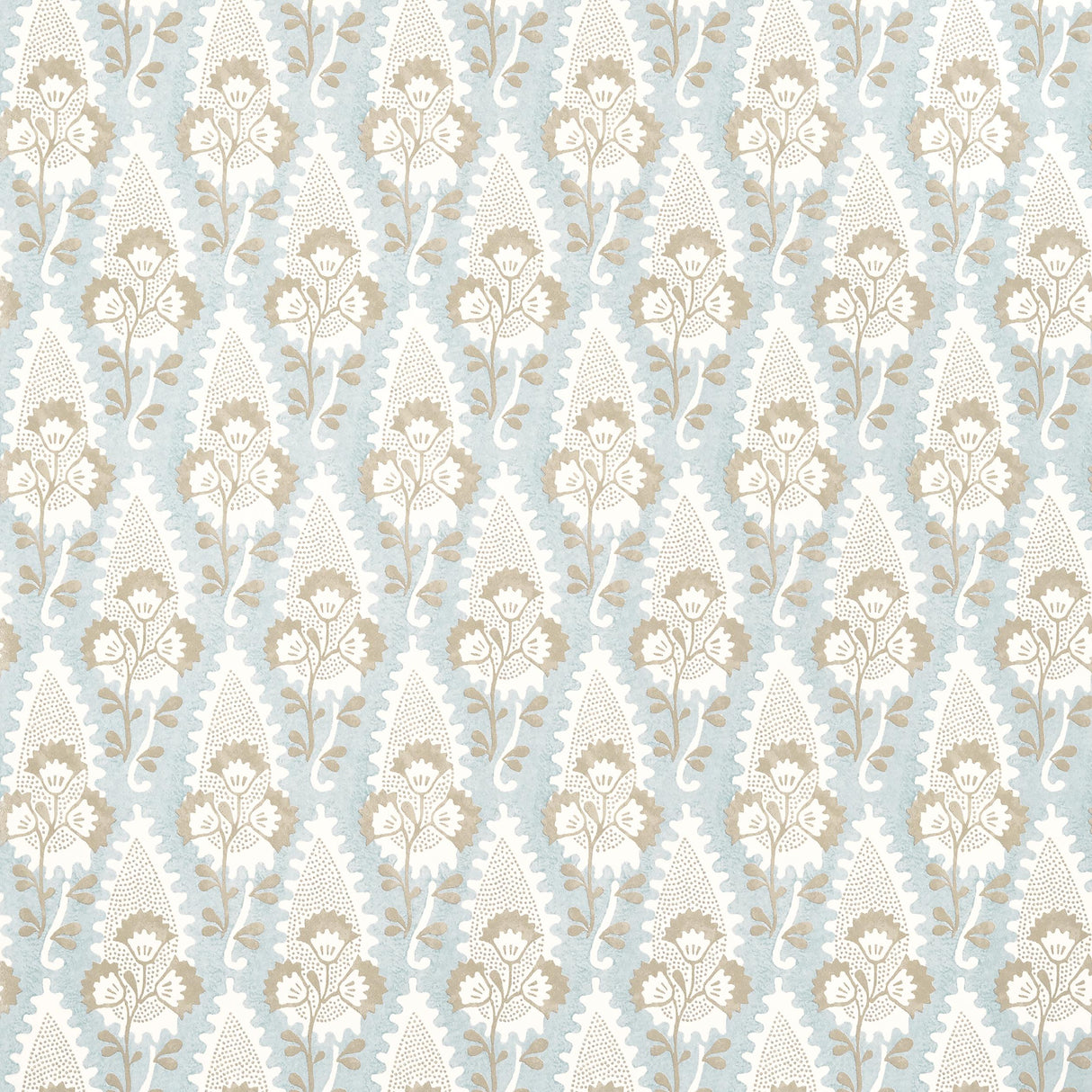 Anna French Cornwall Spa Blue Wallpaper
