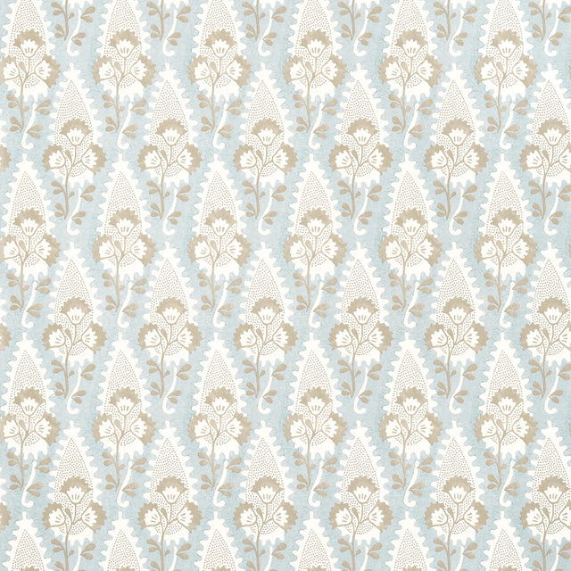 Anna French Cornwall Spa Blue Wallpaper