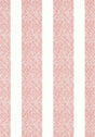 Anna French CLIPPERTON STRIPE Red Wallpaper