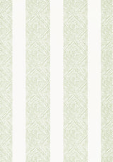 Anna French CLIPPERTON STRIPE Green Wallpaper
