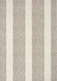 Anna French CLIPPERTON STRIPE Brown on Natural Wallpaper