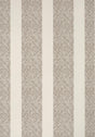 Anna French CLIPPERTON STRIPE Brown on Natural Wallpaper