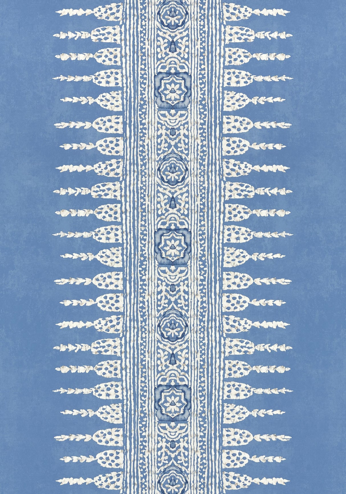 Anna French JAVANESE STRIPE Wedgewood Blue Wallpaper