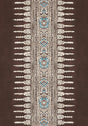 Anna French JAVANESE STRIPE Brown Wallpaper