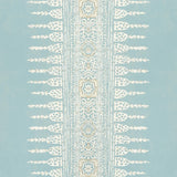 Anna French Javanese Stripe Spa Blue Wallpaper