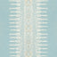 Anna French Javanese Stripe Spa Blue Wallpaper