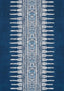 Anna French JAVANESE STRIPE Navy Wallpaper