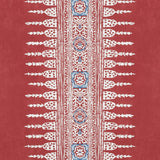 Anna French Javanese Stripe Red Wallpaper