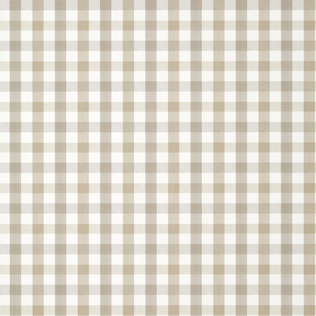 Anna French Saybrook Check Beige Wallpaper