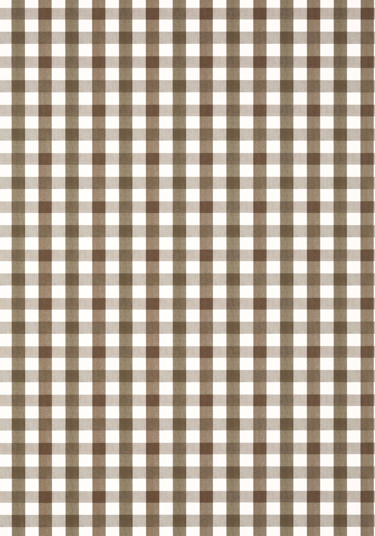 Anna French SAYBROOK CHECK Brown Wallpaper