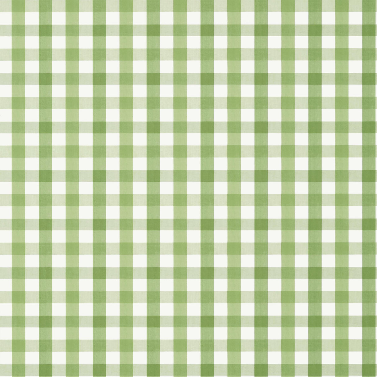 Anna French Saybrook Check Green Wallpaper