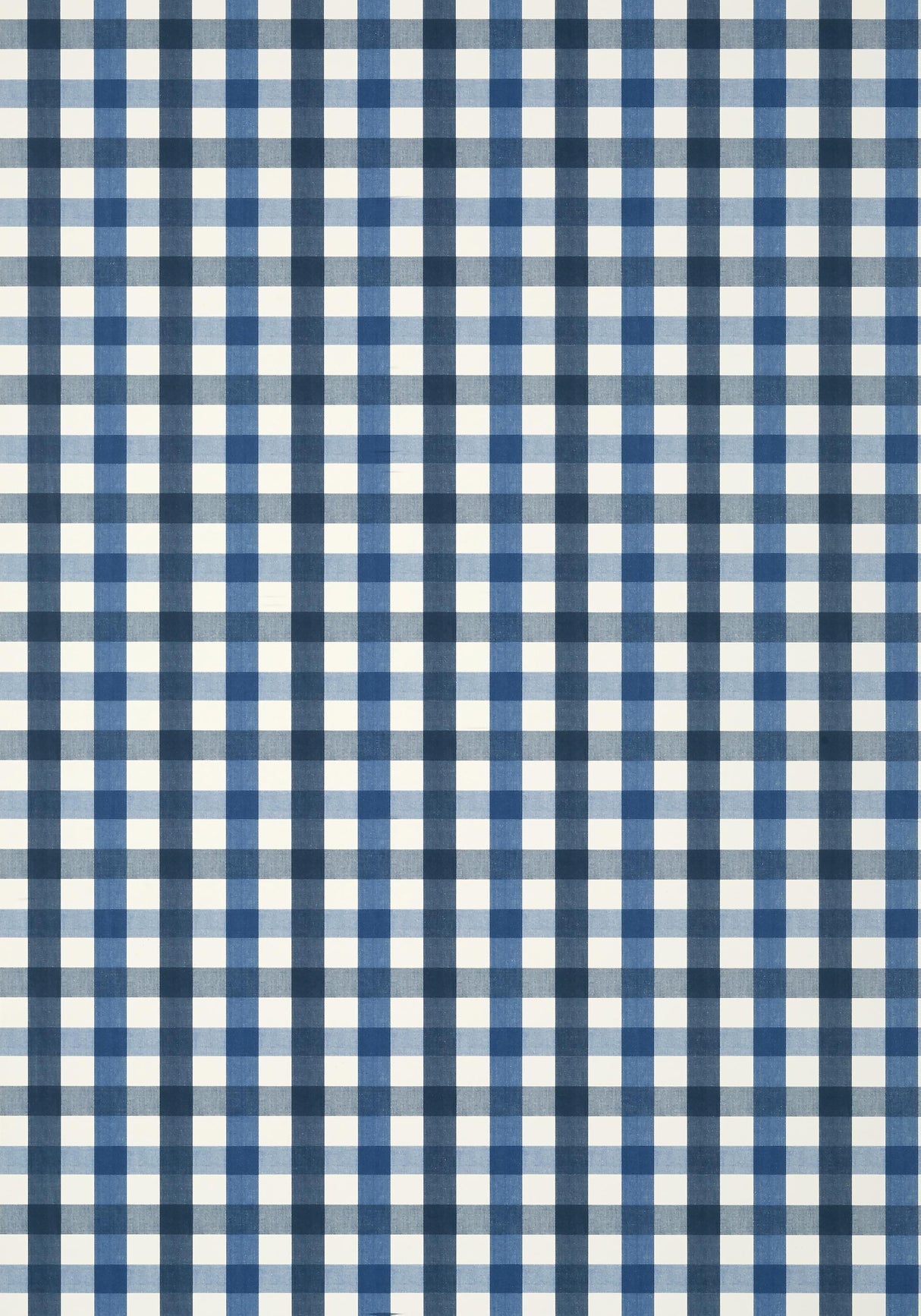 Anna French SAYBROOK CHECK Navy Wallpaper