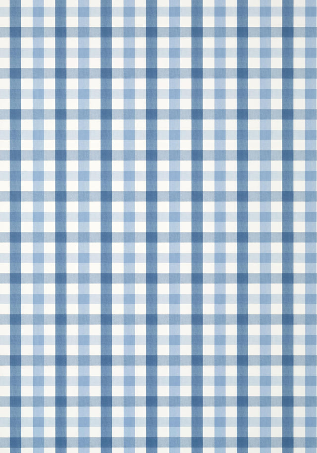 Anna French SAYBROOK CHECK Light Blue Wallpaper