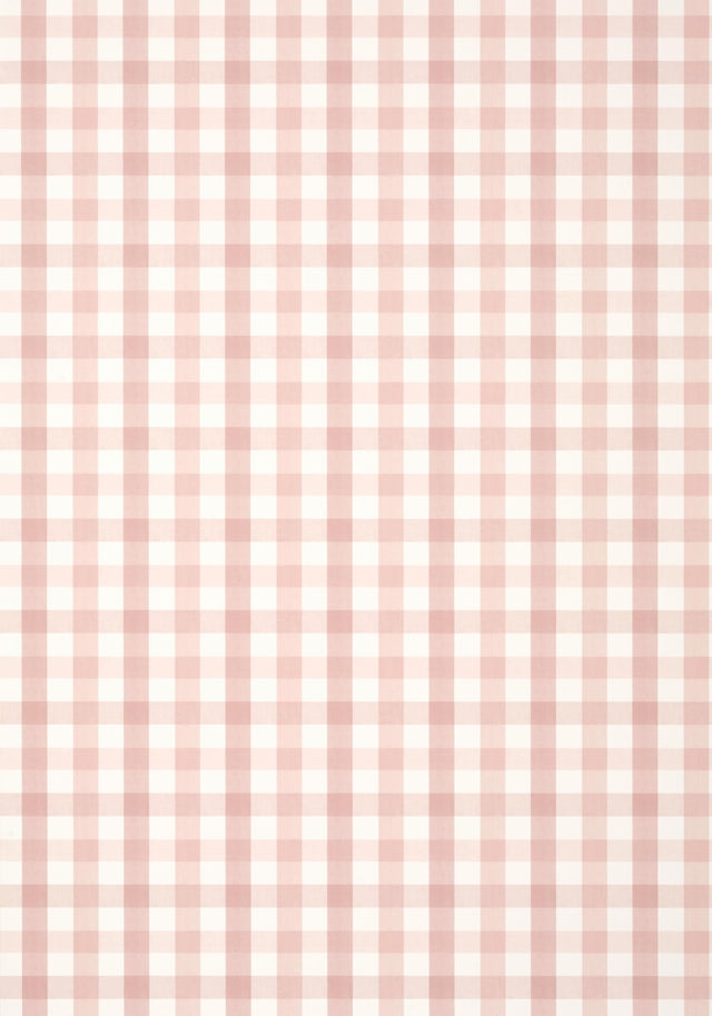 Anna French SAYBROOK CHECK Blush Wallpaper