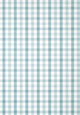 Anna French SAYBROOK CHECK Spa Blue Wallpaper