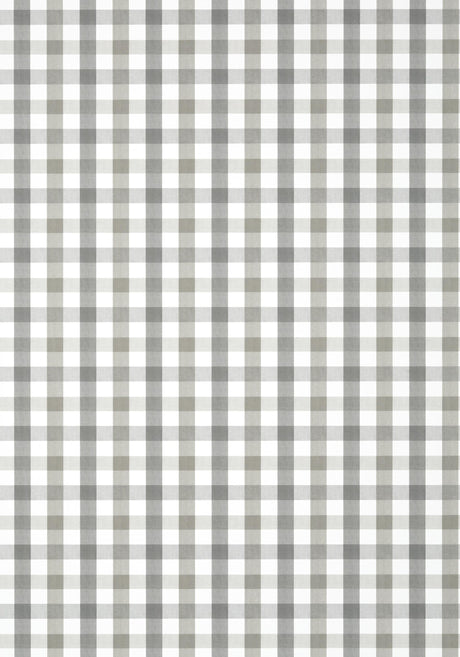 Anna French SAYBROOK CHECK Grey Wallpaper