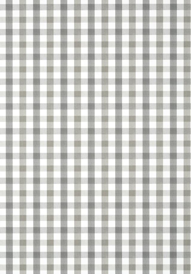 Anna French SAYBROOK CHECK Grey Wallpaper