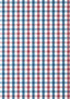 Anna French SAYBROOK CHECK Red and Blue Wallpaper