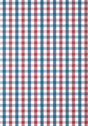 Anna French SAYBROOK CHECK Red and Blue Wallpaper