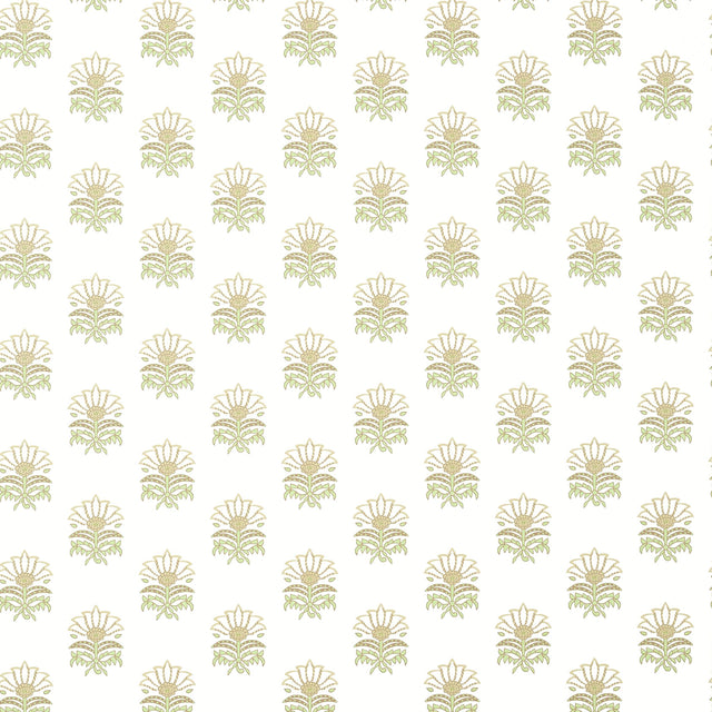 Anna French Milford Beige And Green Wallpaper