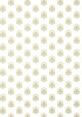 Anna French MILFORD Beige and Green Wallpaper