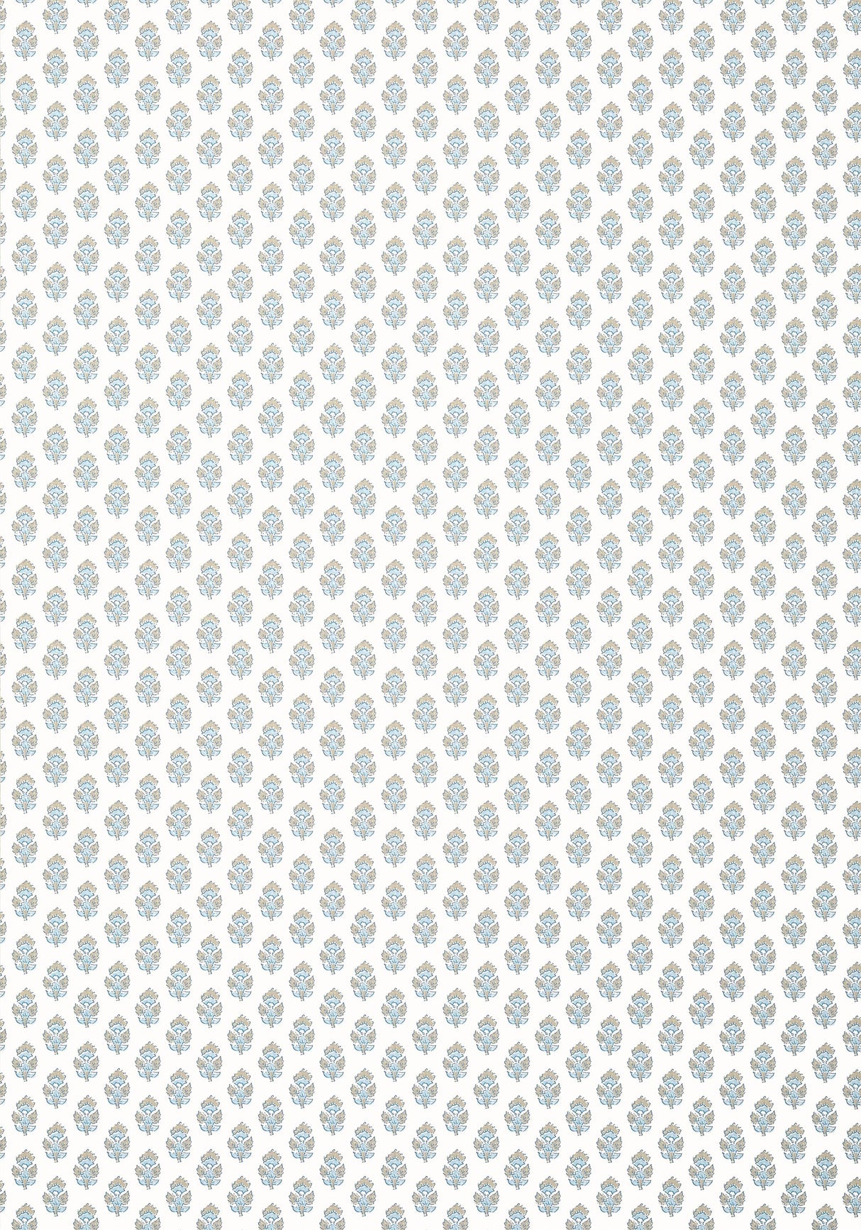 Anna French JULIAN Beige and Spa Blue Wallpaper