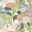 Anna French Laura Blush And Green Wallpaper