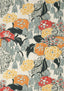 Anna French LAURA Coral and Black Wallpaper