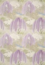 Anna French WILLOW TREE Lavender Wallpaper