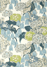 Anna French LAURA Citrus and Blue Wallpaper