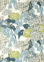 Anna French LAURA Citrus and Blue Wallpaper