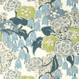 Anna French Laura Citrus And Blue Wallpaper