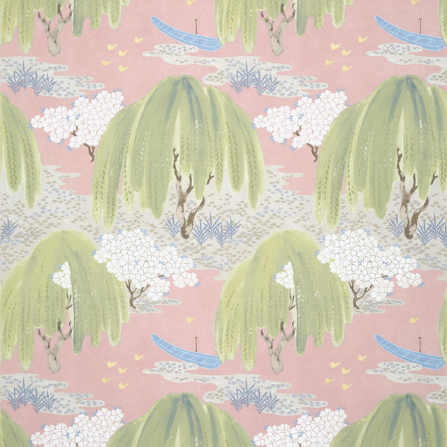 Anna French Willow Tree Blush Wallpaper