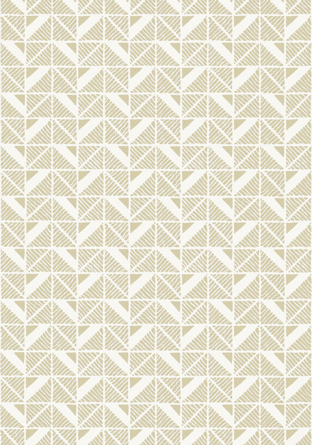 Anna French BLOOMSBURY SQUARE Beige Wallpaper