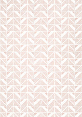 Anna French BLOOMSBURY SQUARE Blush Wallpaper