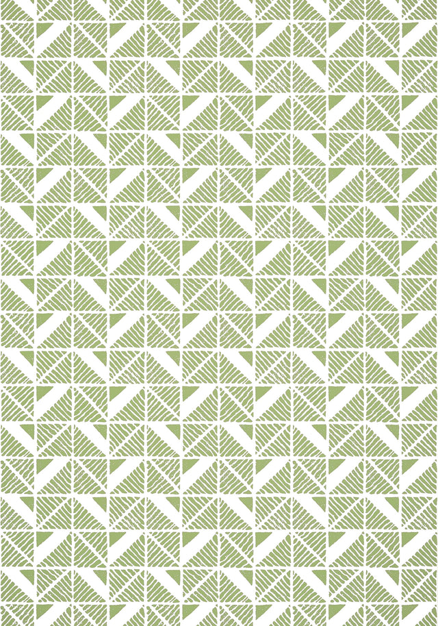 Anna French BLOOMSBURY SQUARE Green Wallpaper