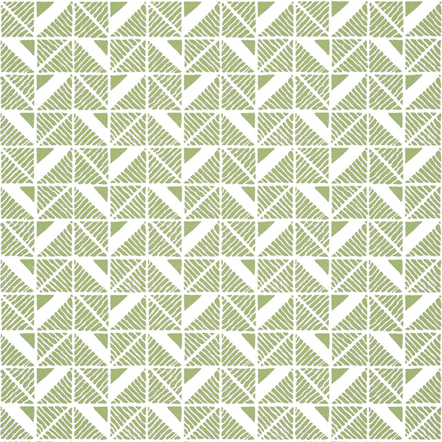 Anna French Bloomsbury Square Green Wallpaper