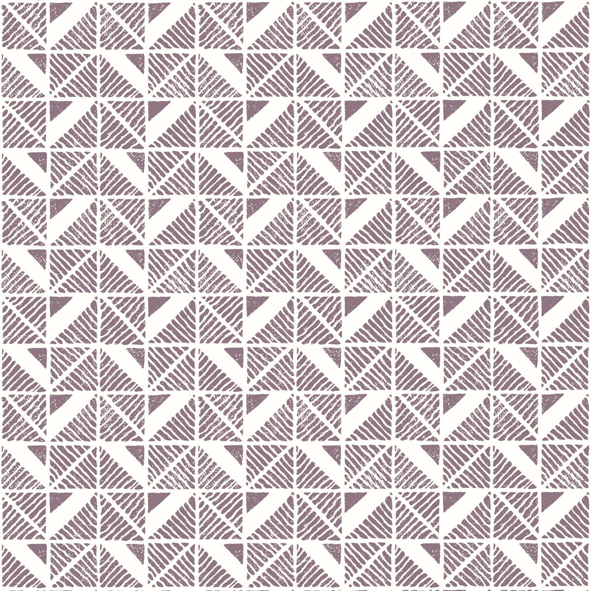 Anna French Bloomsbury Square Plum Wallpaper