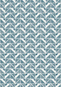 Anna French BLOOMSBURY SQUARE Blue Wallpaper
