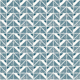 Anna French Bloomsbury Square Blue Wallpaper