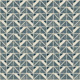 Anna French Bloomsbury Square Navy Wallpaper