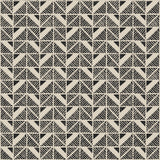 Anna French Bloomsbury Square Black Wallpaper