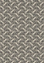 Anna French BLOOMSBURY SQUARE Black Wallpaper