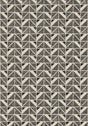 Anna French BLOOMSBURY SQUARE Black Wallpaper