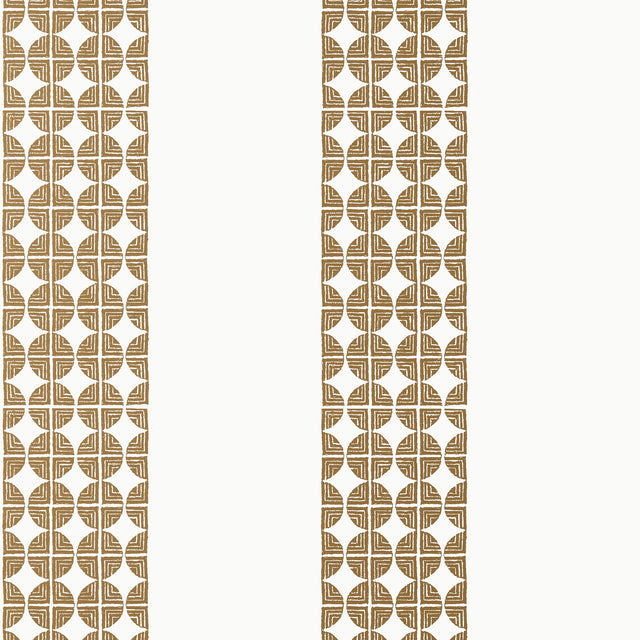 Anna French Fairmont Stripe Metallic Bronze Wallpaper